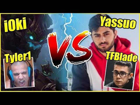 (MATCHUP OF THE CENTURY) TYLER1 + i0ki VS. YASSUO + TFBLADE IN THE TWITCH RIVALS QUARTERFINALS!