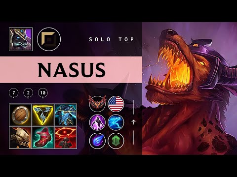 Nasus Top vs Anivia - NA Grandmaster Patch 25.24