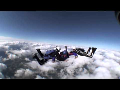 First jump Pat Temploux Paraclub Namur