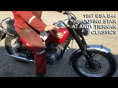 1967 BSA B44 Shooting Star 441cc bei Andy Tiernan Classics #09248BSA