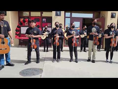 Mariachi Chavez perform on Cesar Chavez Day March 31, 2022