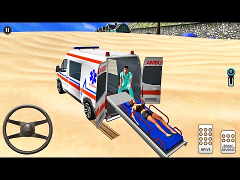 Coast Guard Beach Ambulance Rescue Driver 2021 #2 - Android Gameplay