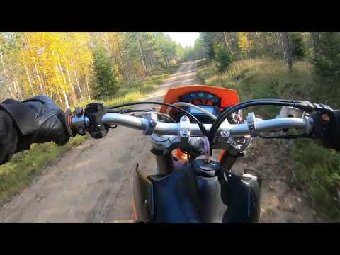 Ktm Sxc 625 sound and wheelie attempts
