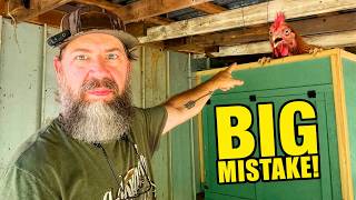6 Mistakes I Made Building My $0 Chicken Coop