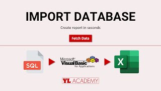 Import Data from SQL Server to Excel | Create a report in seconds