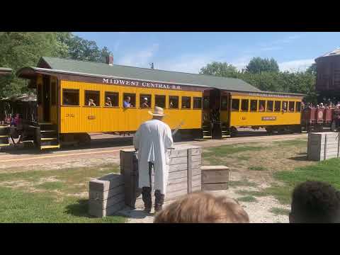2022 Mt. Pleasant Iowa Old Threahers Train Robery