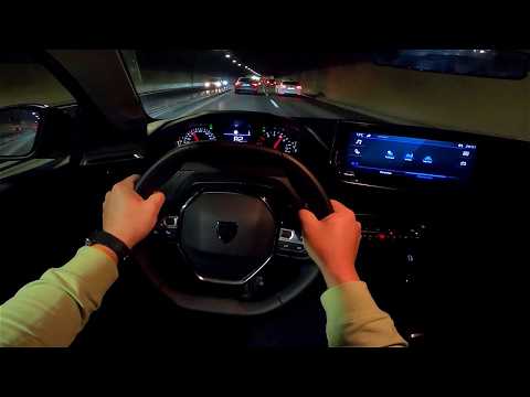 2025 Peugeot 208 [PureTech 100] Night test drive POV CARiNIK