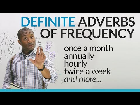 英文法：頻度副詞の確定形 (English Grammar: Definite Adverbs of Frequency)