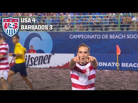 Beach National Team vs. Barbados: Highlights - March 30, 2015