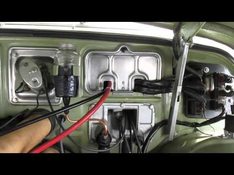 Panhard Dyna Z1 series 2 under the hood