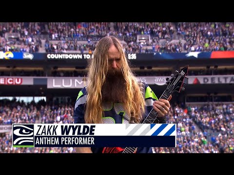 Zakk Wylde Performs National Anthem Ahead Of Week 9 vs. L.A. Rams