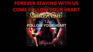 Follow Your Heart with Lyrics FREEDOM CALL Beyond 2014