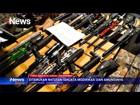Polisi Bongkar Tempat Pembuatan Senjata Ilegal di Lumajang - iNews Sore 08/12