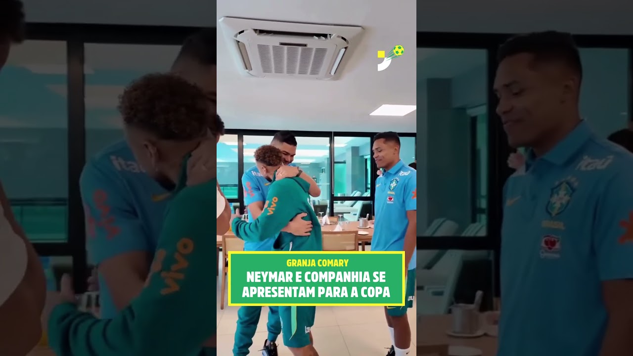 Imagem da notícia Seleção brasileira se apresenta na Granja Comary com 23 dos 26 jogadores convocados