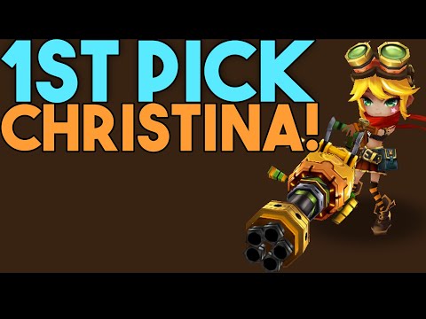 First Pick CHRISTINA: 5 RTA Matches in SUMMONERS WAR World Arena