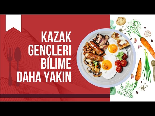 Kazak gençleri bilime daha yakın