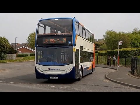 *Very Rare* Stagecoach double-decker serving route 10 at Pennywell Quarry View terminus