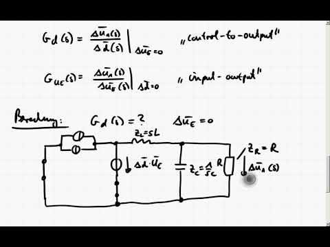 Vorlesung 2 17.04.2018 - Teil 2 Kleinsignalmodellierung Tiefsetzsteller