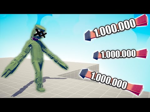 1.000.000 DAMAGE ARCHER vs UNITS - TABS | Totally Accurate Battle Simulator 2023