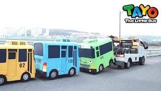 Tayo Dalam Kehidupan Nyata l #7 Toto, truk derek yang menakutkan l Tayo Pesta Sa
