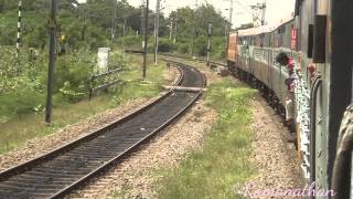 preview picture of video 'Kovai Exp Entering Erode Jn'