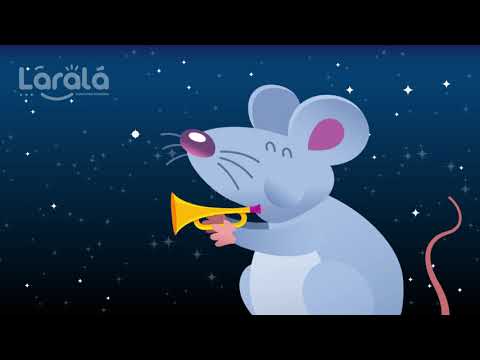 Ratón travieso y comelón - La luna es de queso - Canciones infantiles - Larala