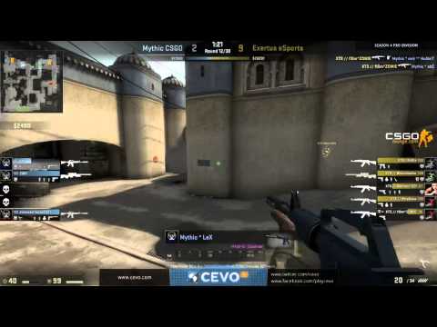 CEVO-Pro CS:GO Season 4: Exertus vs. Mythic - Week 7:1 on de_dust2