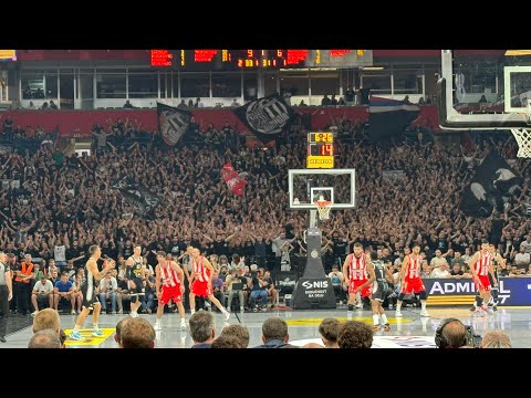 Prekinut derbi: Igrači Zvezde napustili parket zbog neprikladne pesme (Partizan - Crvena zvezda)