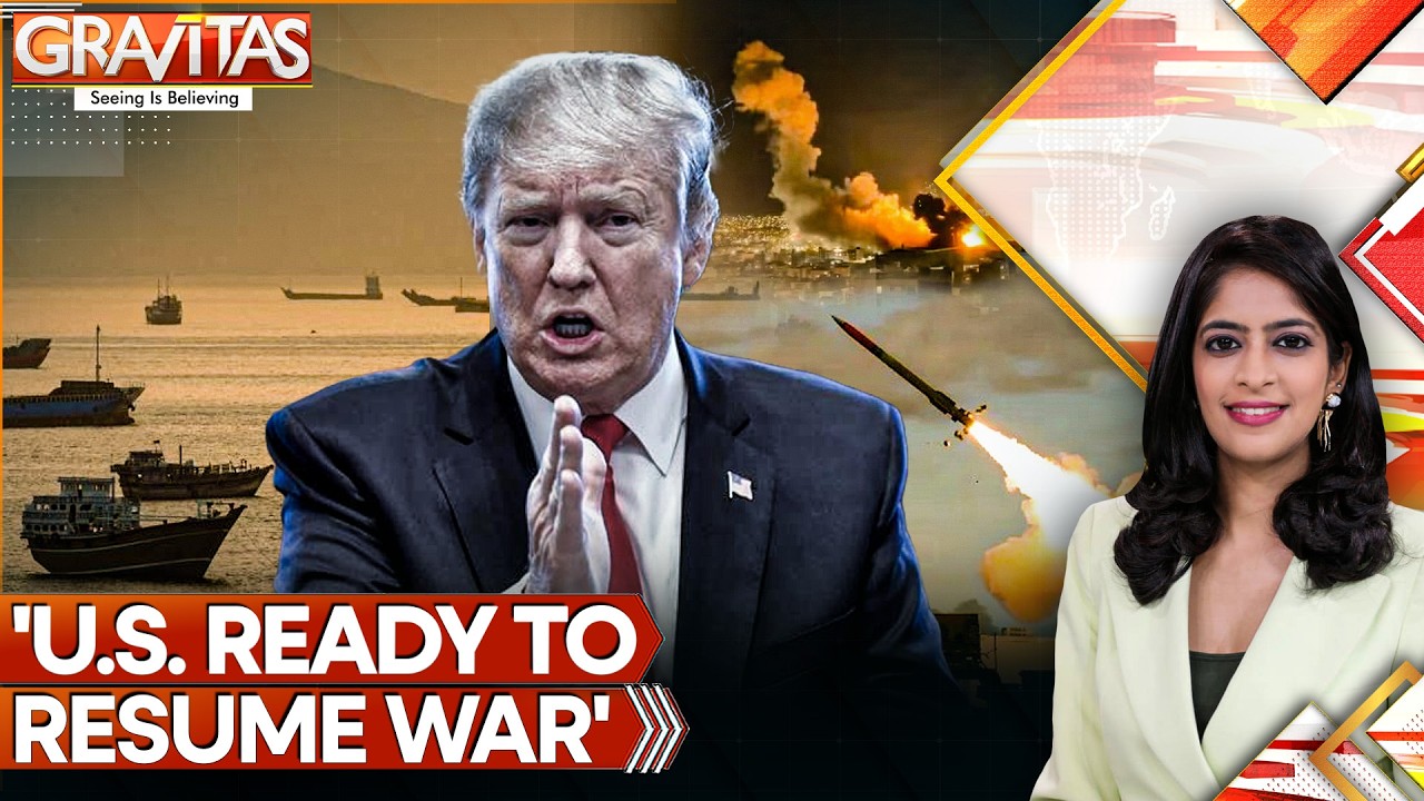 Iran War: Trump Threatens to Wipe Iran Off Map As War Returns for Control Of Hormuz | GRAVITAS