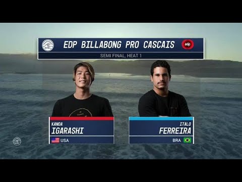 EDP Billabong Pro Cascais: Semifinals, Heat 1