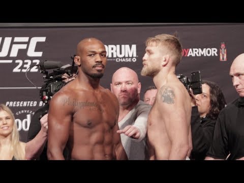 UFC 232 Ceremonial Weigh-Ins: Jon Jones vs. Alexander Gustafsson
