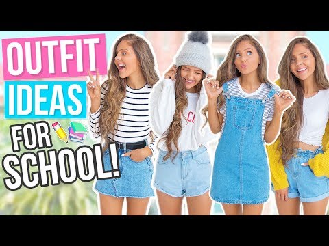 OUTFIT IDEAS FOR SCHOOL 2017! Comfy & Cute Back To School Outfits / Lookbook!