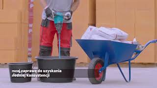 Pustak ceramiczny Porotherm 11,5 Klima+ Profi (kl. 10) szlifowany z zaprawą Wienerberger (Zdjęcie 3)