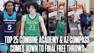 Combine Academy & AZ Compass COMES DOWN TO FINAL FREE THROWS | Court XIV Classic Highlights