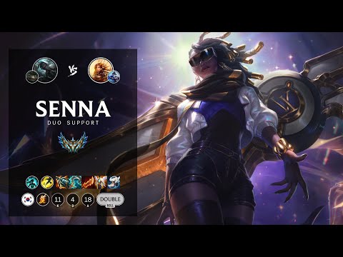 Senna Support vs Leona - KR Challenger Patch 12.10