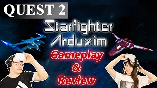 Starfighter Arduxim is pretty great on the Quest 2! (Review & Gameplay)