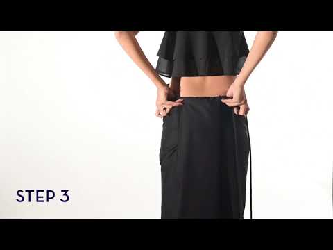 How To Wear a LOVI Sarong - Back Tuck A.K.A. The ‘Audrey Hepburn’