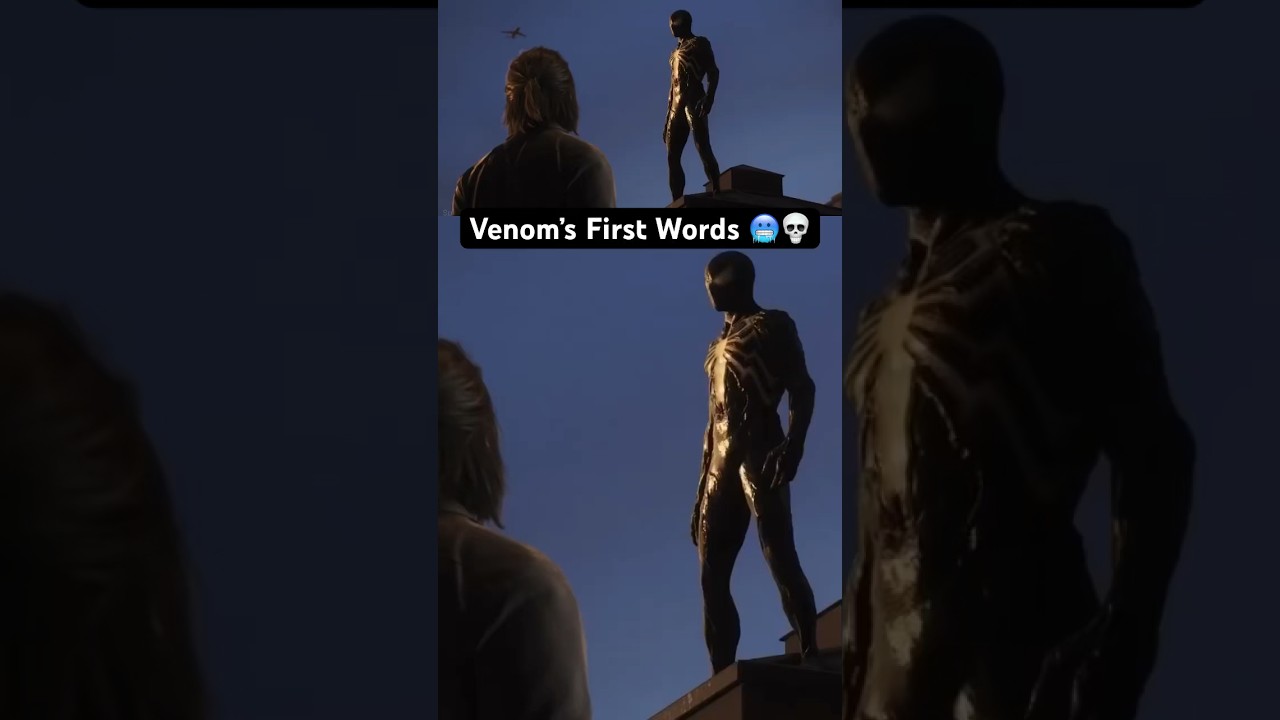 Venom’s First Words in Marvel’s Spider-Man 2 PS5 !!
