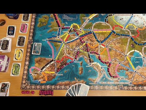Ticket to Ride Europa Társasjáték - Jubileumi Kiadás Dobozbontása (Unboxing) - Mit Játsszunk?
