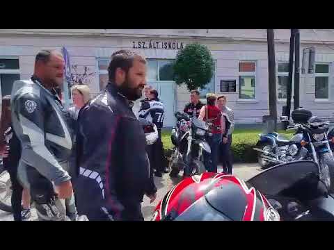 Motorszentelés és Jótékonysági gurulás 2018 Jánossomorja 02