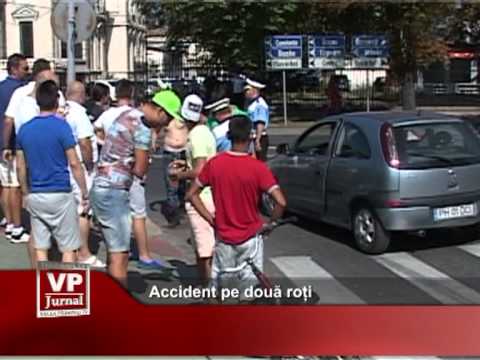 Accident pe două roți