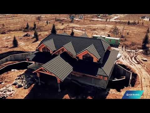 GERARD Corona roof on a wooden house
