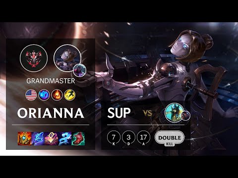 Orianna Support vs Nami - NA Grandmaster Patch 11.10