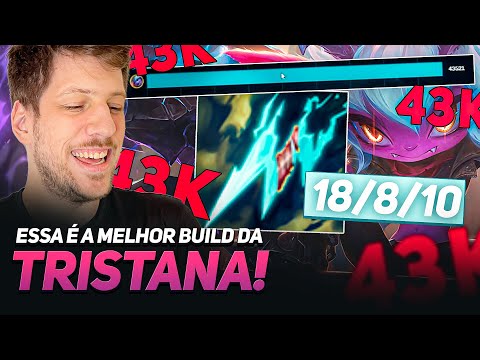 FACA DE STATIKK NA TRISTANA É O MELHOR ITEM! BUILD SEM MÍTICO!✅