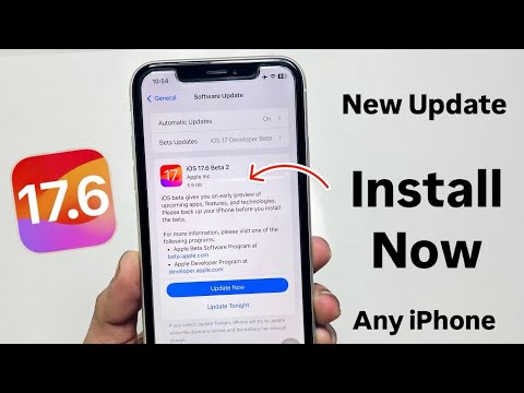 iOS 17.6 Beta 2 New Update - Install Now iOS 17.6 On any iPhone