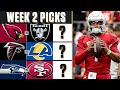 NFL Week 2: EXPERT PICKS for TOP games | CBS Sports HQ