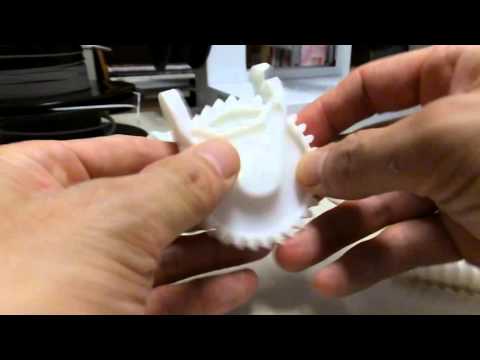 3D printer UP! Plus2 worm gear