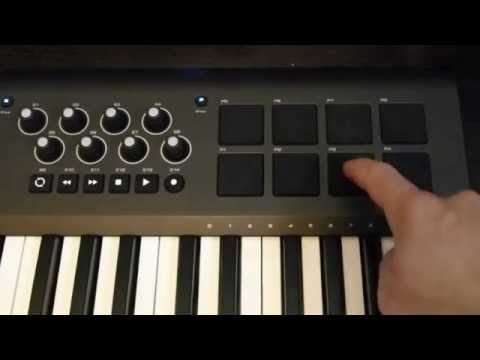 Getting the right sounds on the M-Audio Axiom 49 or 61 (Mkii) Pads