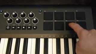 Getting the right sounds on the M-Audio Axiom 49 or 61 (Mkii) Pads