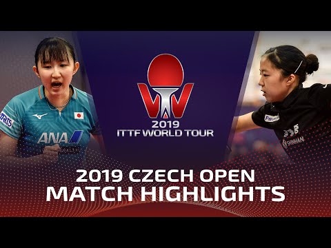 [2019 ITTF Czech Open]  신유??? vs Hina Hayata 2019.8.22